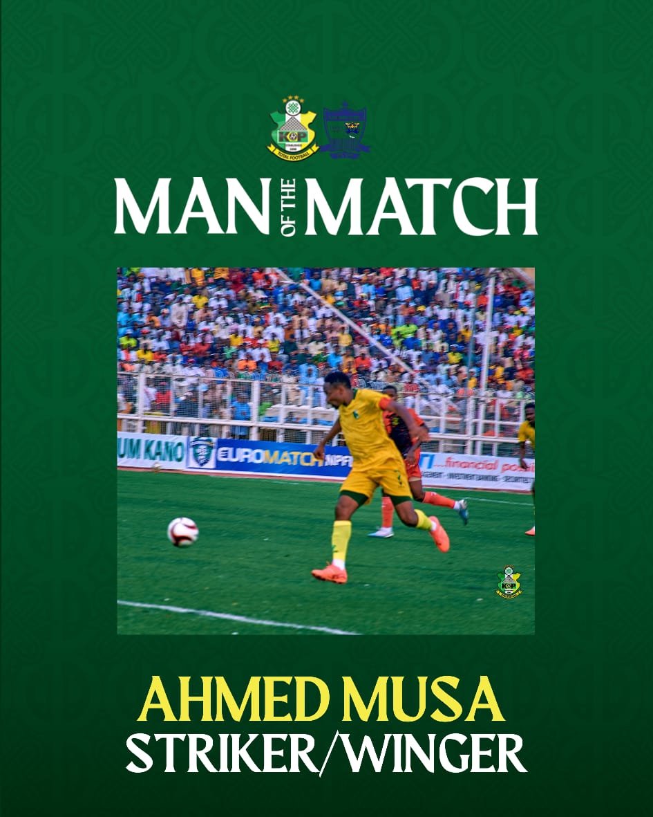 Ahmed Musa SWAN Man of the Match